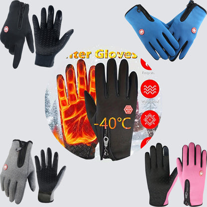 Windproof Winter Gloves Touchscreen Gloves Thermal Warm Gloves for Men and Women 2
