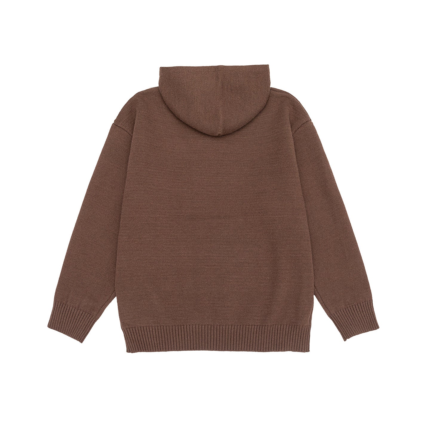 Long Sleeve  Round Neck  Loose Fit  Knit Sweater