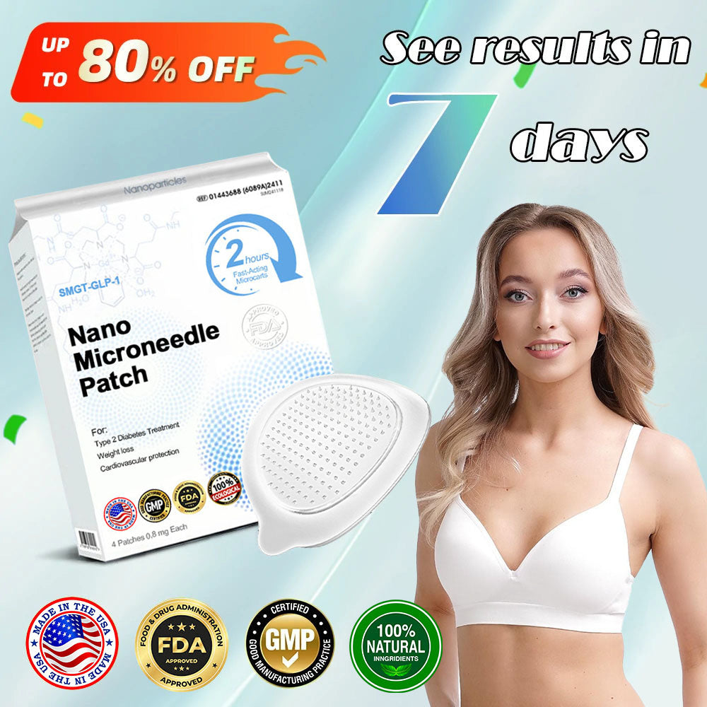 【2025 Medical Grade Newly Upgraded🥇】Alisanda  NIDDK-Tirzepatide Nano Microneedle Patch （Zero Pain, 24/7 Release | Lose 20lbs FAST | 90% Sugar Drop | ）
